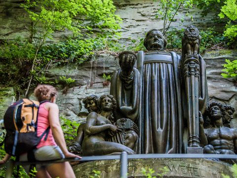 Wagner Denkmal im Liebethaler Grund