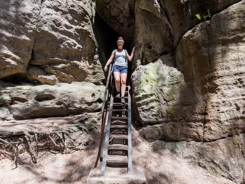 Ausstieg Wolfsschlucht Malerweg Etappe 2