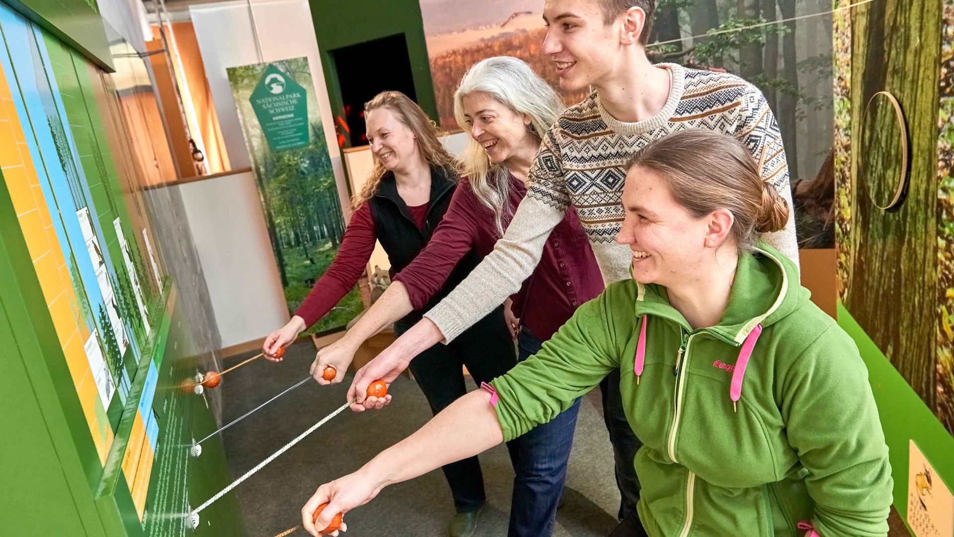 Ausstellung im Nationalparkzentrum