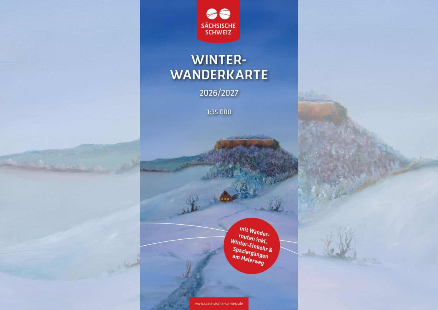 Titel Winterwanderkarte