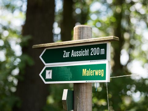 Malerweg Etappe 3 Malerwegschild