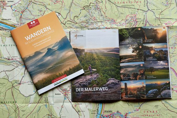 Gratis Wanderführer Sächsische Schweiz mit Malerweg 