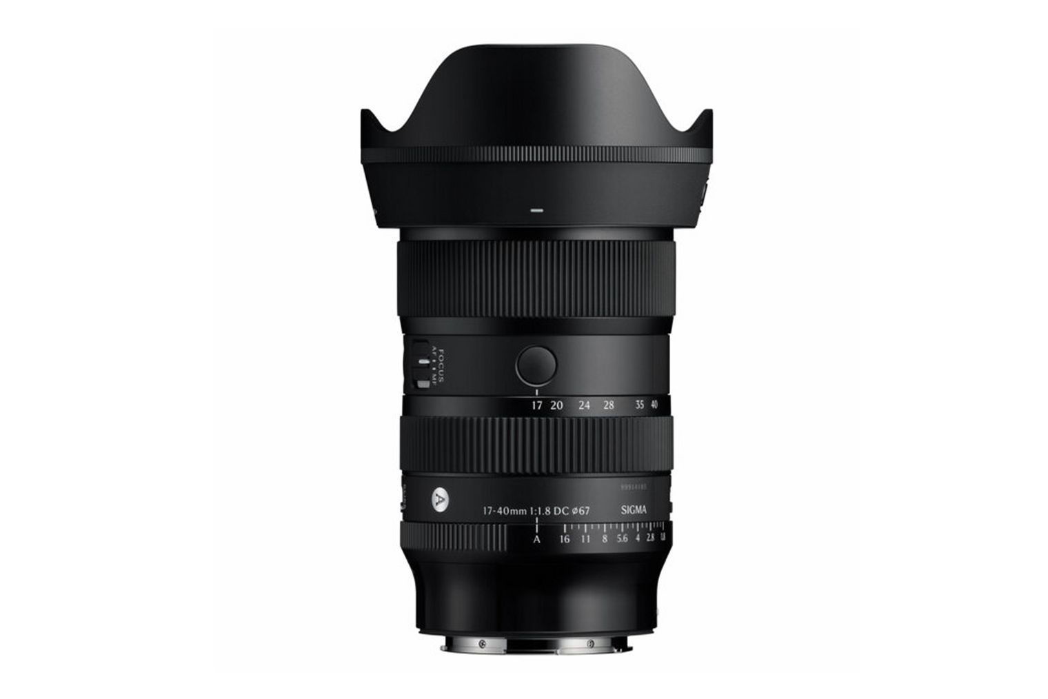 Objektiv schwarz SIGMA 17-40 mm