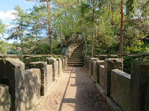 Teufelsbrücke am Hockstein