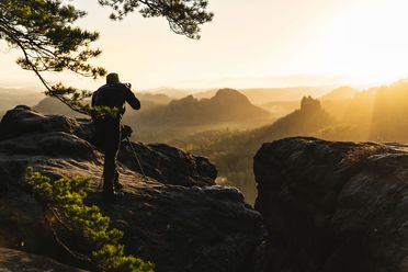 Fotograf Kleiner Winterberg Sonnenaufgang