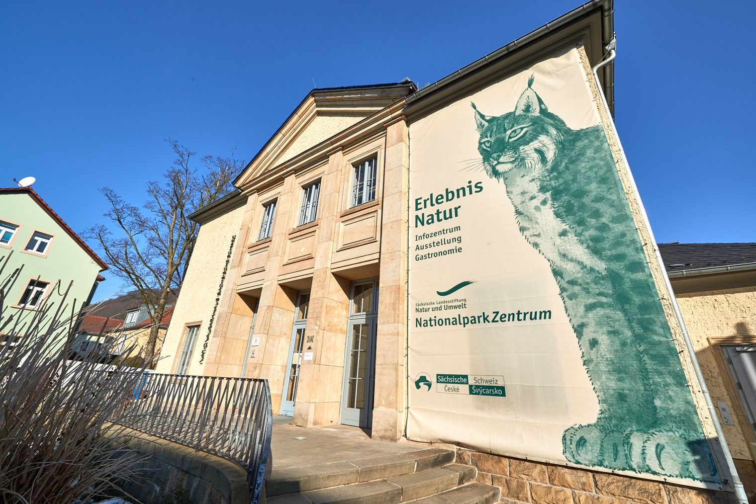 NationalparkZentrum Bad Schandau Gebäude von außen