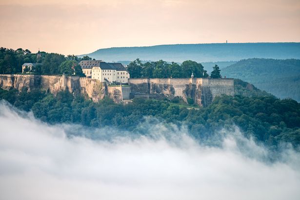 Blick auf die Festung Königstein