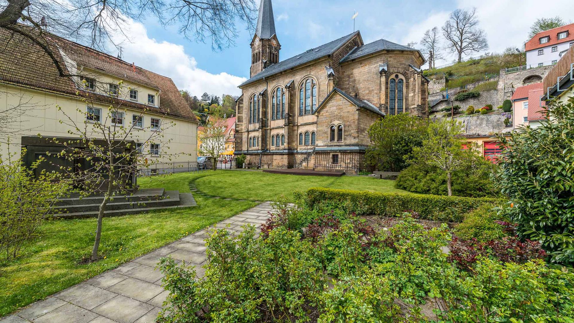 Malerweg durch die Stadt Wehlen