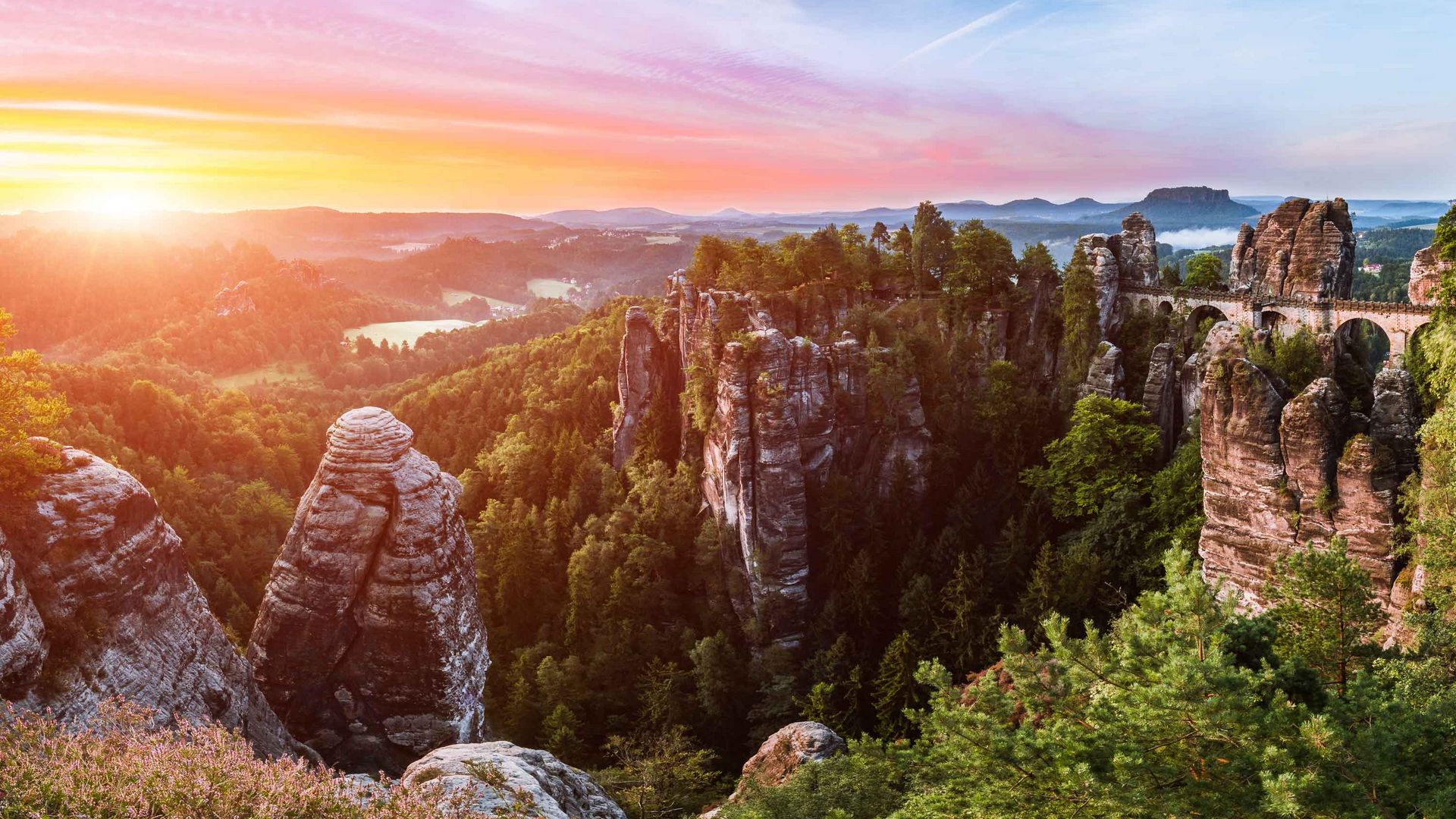 Enjoy the View of the Bastei Bridge