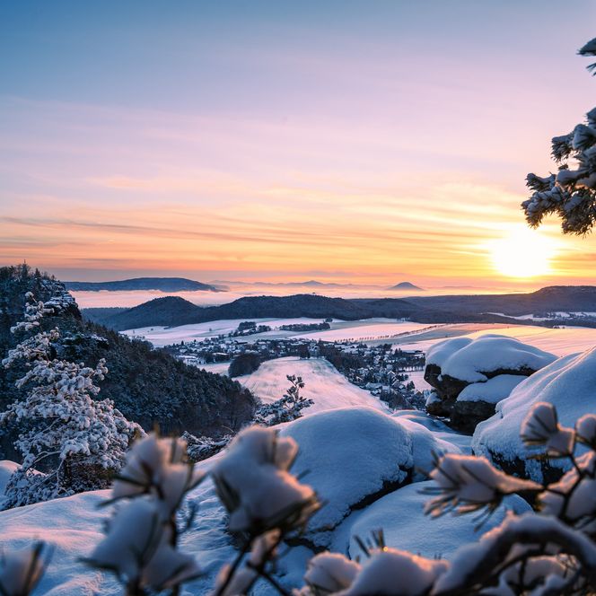 Sonnenaufgang am Gohrisch