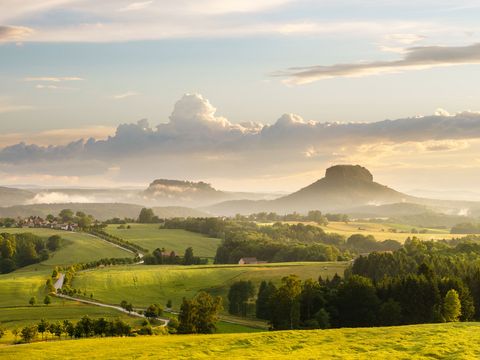 Wandergebiet Sebnitz OT Altendorf in Deutschland (Sächsische Schweiz)