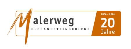 Malerweg Jubiläumslogo