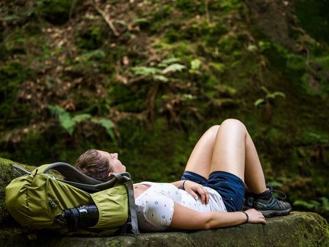 Malerweg Etappe 2 Entspannung im Wald