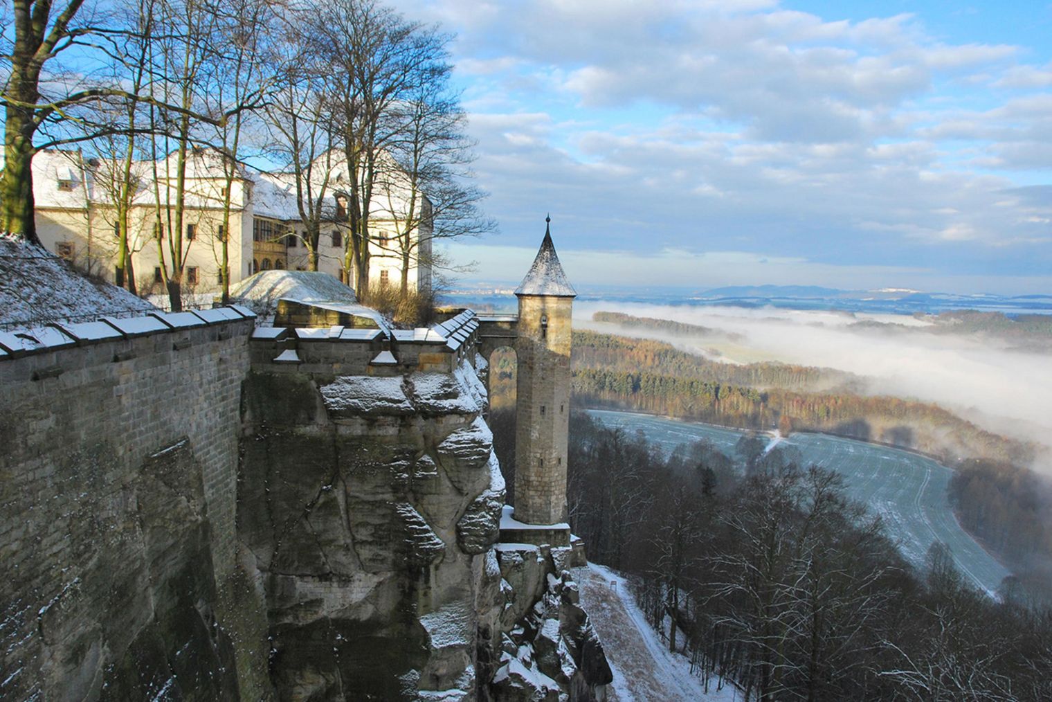 Festung Königstein im 