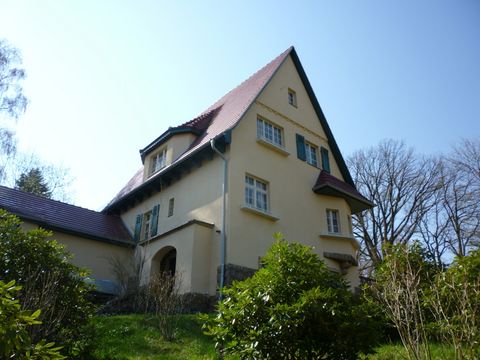 Robert Sterl Haus Struppen Gartenfassade