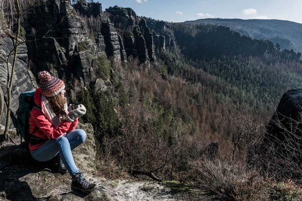 Winterwanderung Schmilkaer Kessel