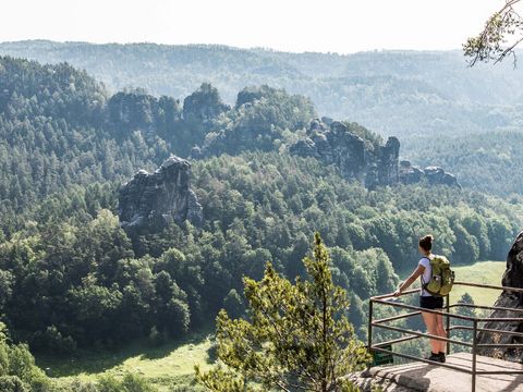 Felsenburg Neurathen Malerweg Etappe 2 Basteigebiet