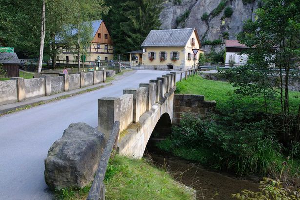 Neumannmühle im Kirnitzschtal