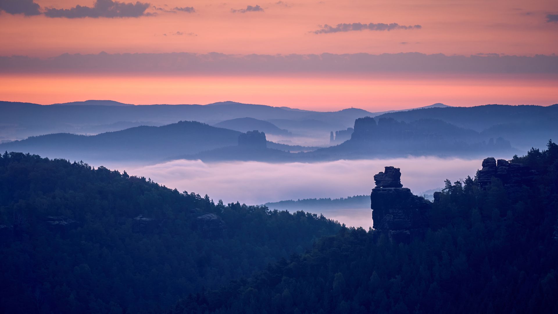 Sonnenaufgang am Gohrisch