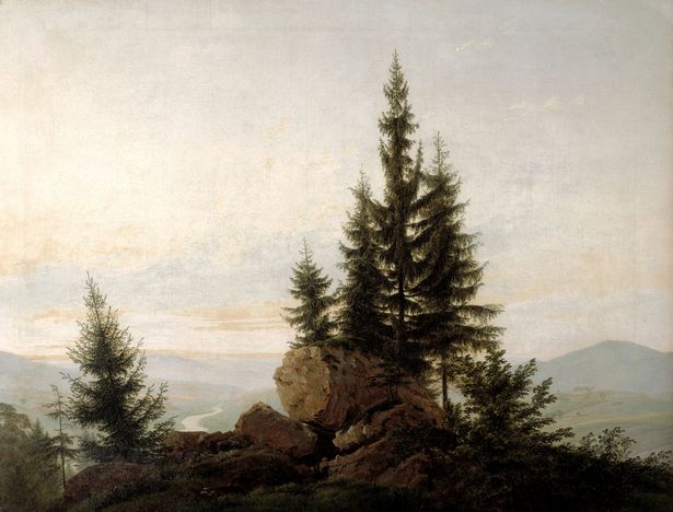 Caspar David Friedrich: Ausblick ins Elbtal