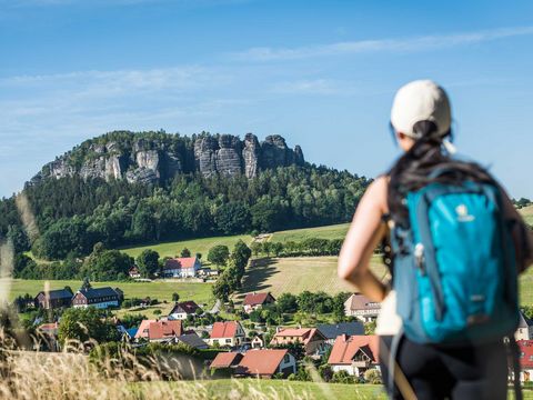 Blick auf den Pfaffenstein