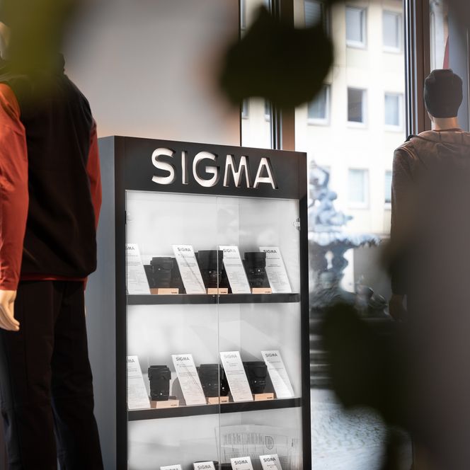 Ausleihtheke SIGMA Objektive