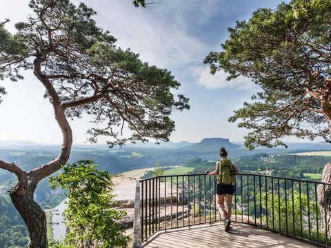 Bastei-Aussicht Malerweg Etappe 2