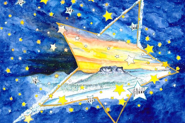 Wintersterne Sächsische Schweiz