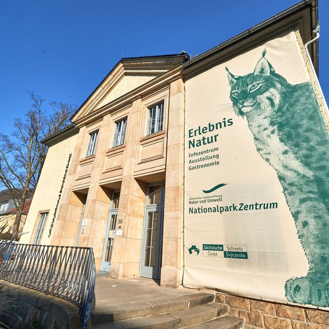 NationalparkZentrum Bad Schandau Gebäude von außen