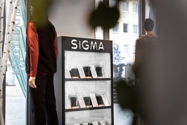Ausleihtheke SIGMA Objektive